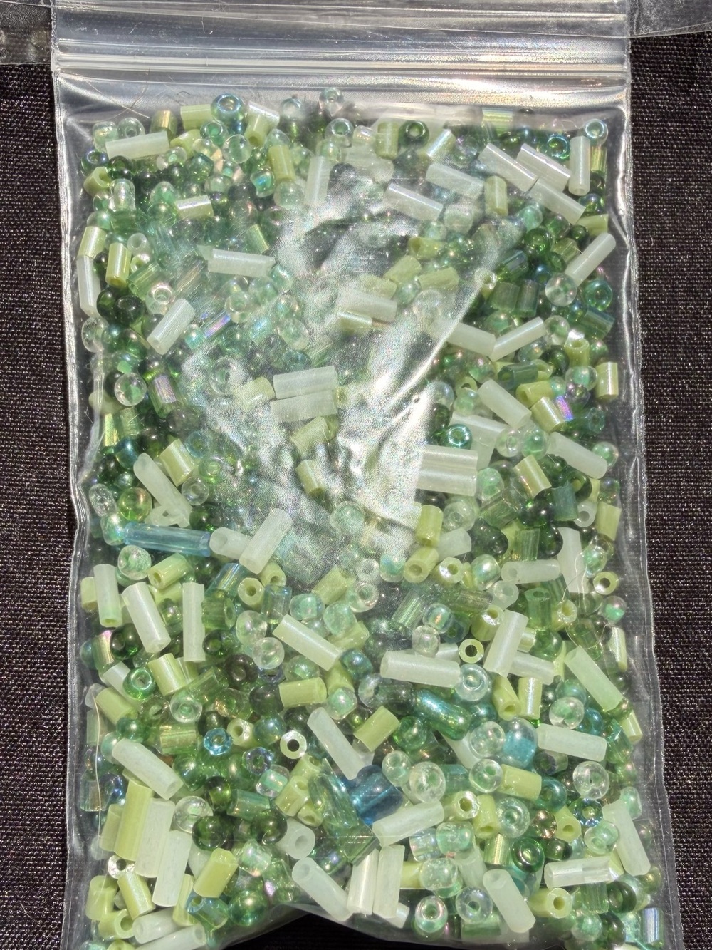 Mixed Seed Bead Packs - Pink, Blue, Green, Iridescent Jewelry Crafts Beading - Picture 3 of 9